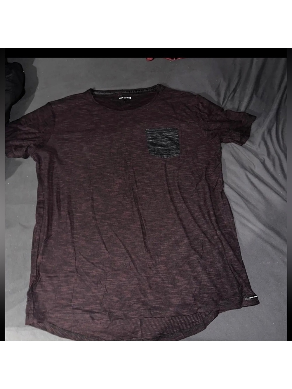 Ocean Current Men’s Dark Purple T-shirt XXL